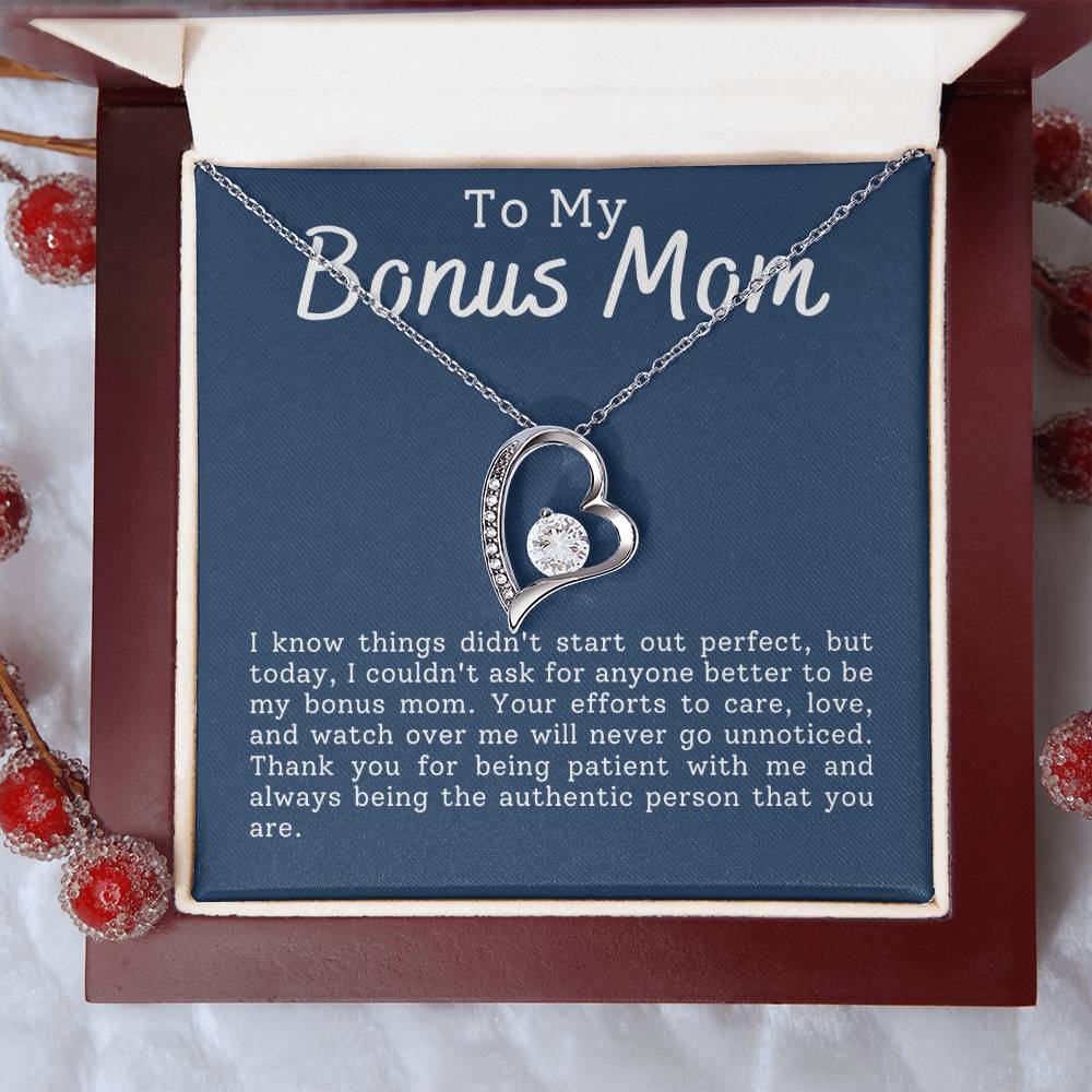 Gift for Bonus Mom - I couldn't ask for anyone better to be my bonus mom