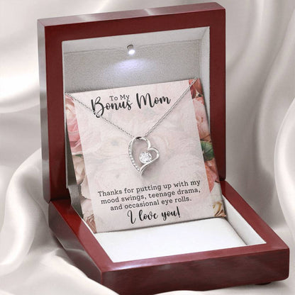 Gift for Bonus Mom - Mother's Day,Birthday,Special Occasion Present -  I love You!