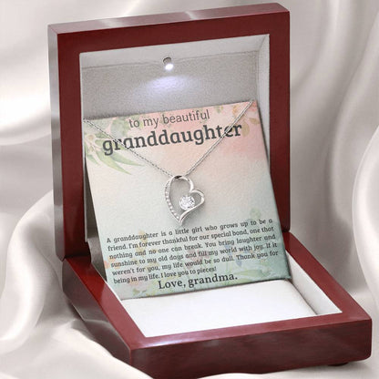 Gift for Granddaughter from Grandma - Thank you for being in my life, I love you to pieces!