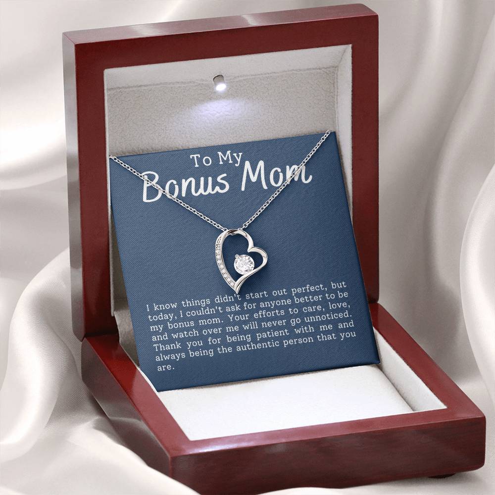 Gift for Bonus Mom - I couldn't ask for anyone better to be my bonus mom