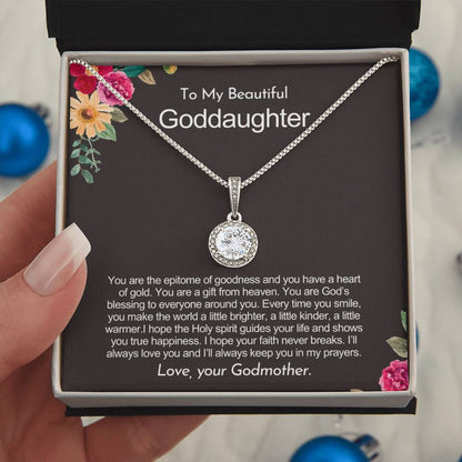 Gift from Godmother to Goddaughter - I'll always love you and I'll always keep you in my prayers!