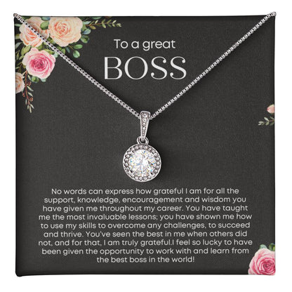 To a Great Boss - Appreciation Gift for Her - You have taught me the most invaluable lessons