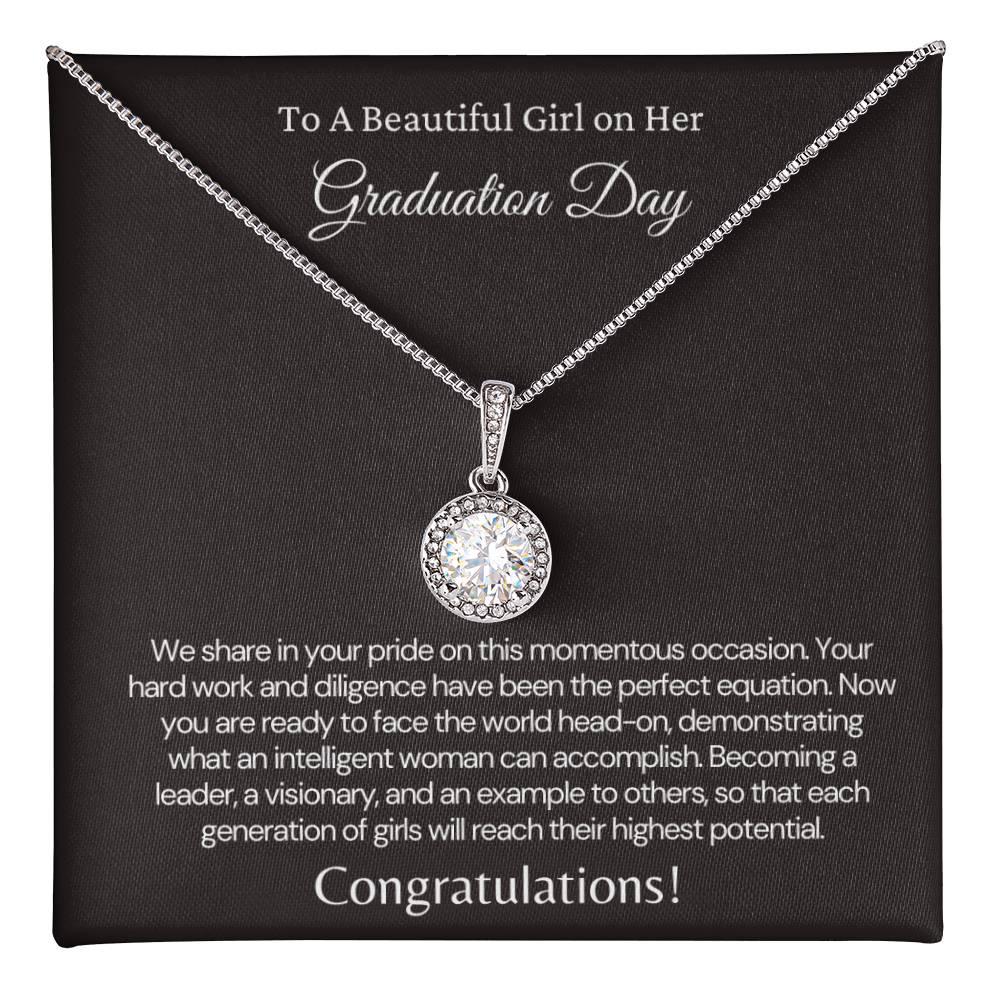 To a Beautiful Girl on Her Graduation Day - Eternal Hope Necklace - Congratulations!