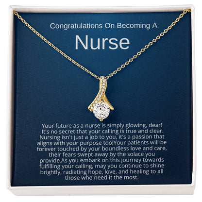 Congratulations on Becoming A Nurse - Graduation Gift for Her - May your future continue to shine brightly!