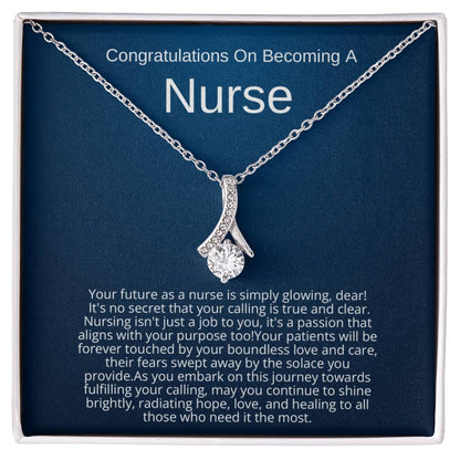 Congratulations on Becoming A Nurse - Graduation Gift for Her - May your future continue to shine brightly!