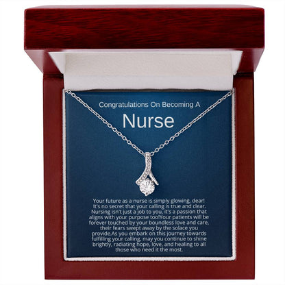 Congratulations on Becoming A Nurse - Graduation Gift for Her - May your future continue to shine brightly!