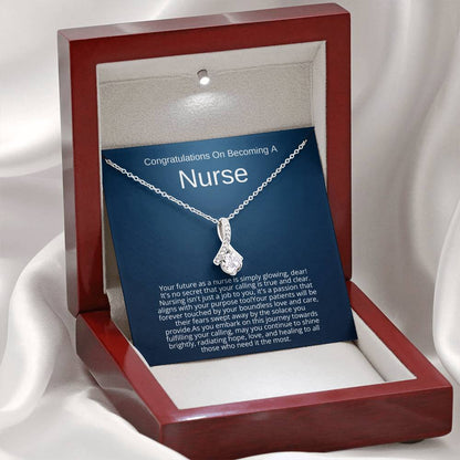 Congratulations on Becoming A Nurse - Graduation Gift for Her - May your future continue to shine brightly!