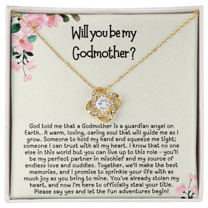 Will you be my Godmother? | Godmother Proposal Gift from Godchild