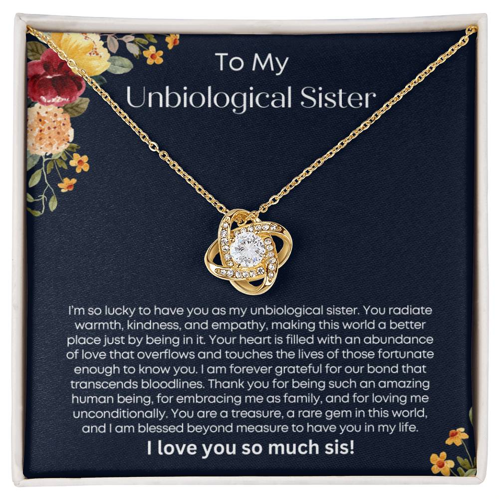 Gift from Sister To Unbiological Sister - I love you so much Sis!