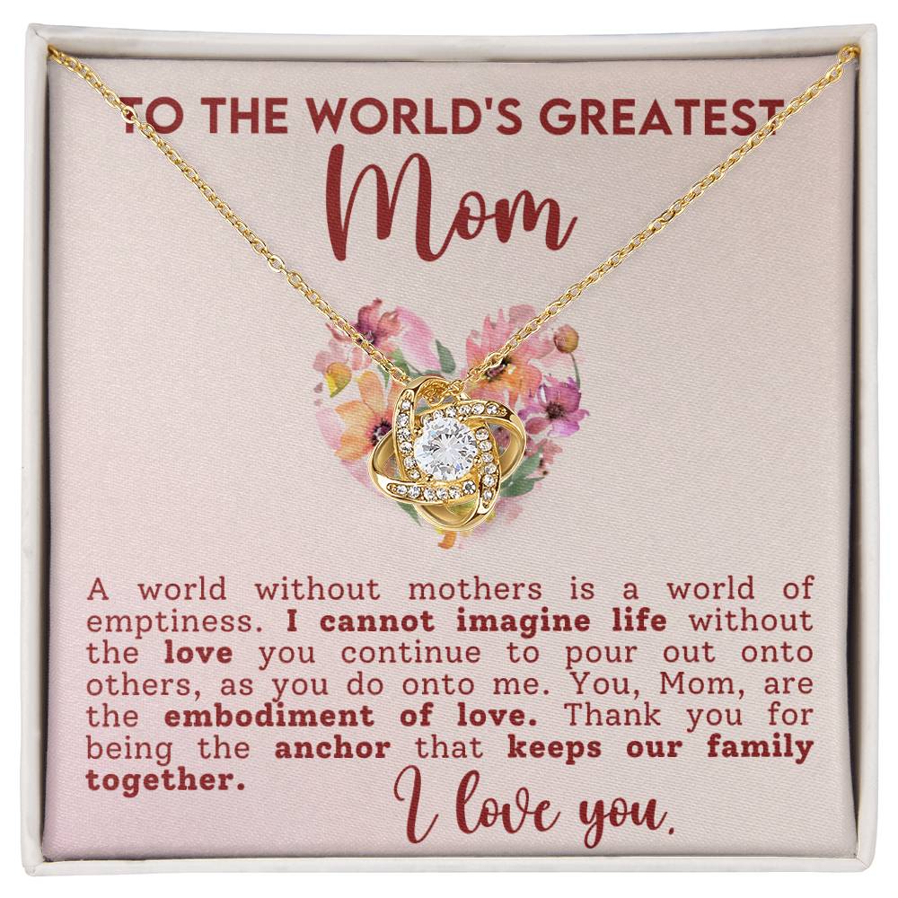 Gift from Daughter to Mom - Mother's Day,Birthday,Special Occasion Present - To the World's Greatest Mom!