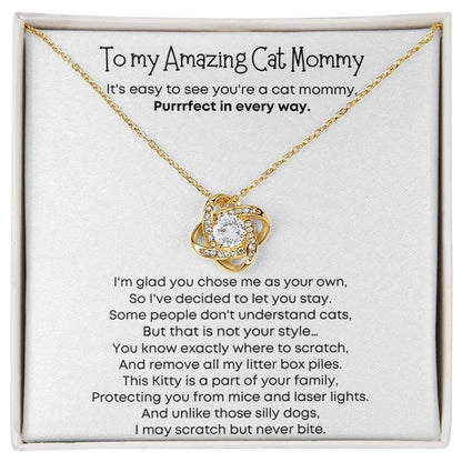 Gift for Cat Mom - To My Amazing Cat Mommy - Purrrfect in every way