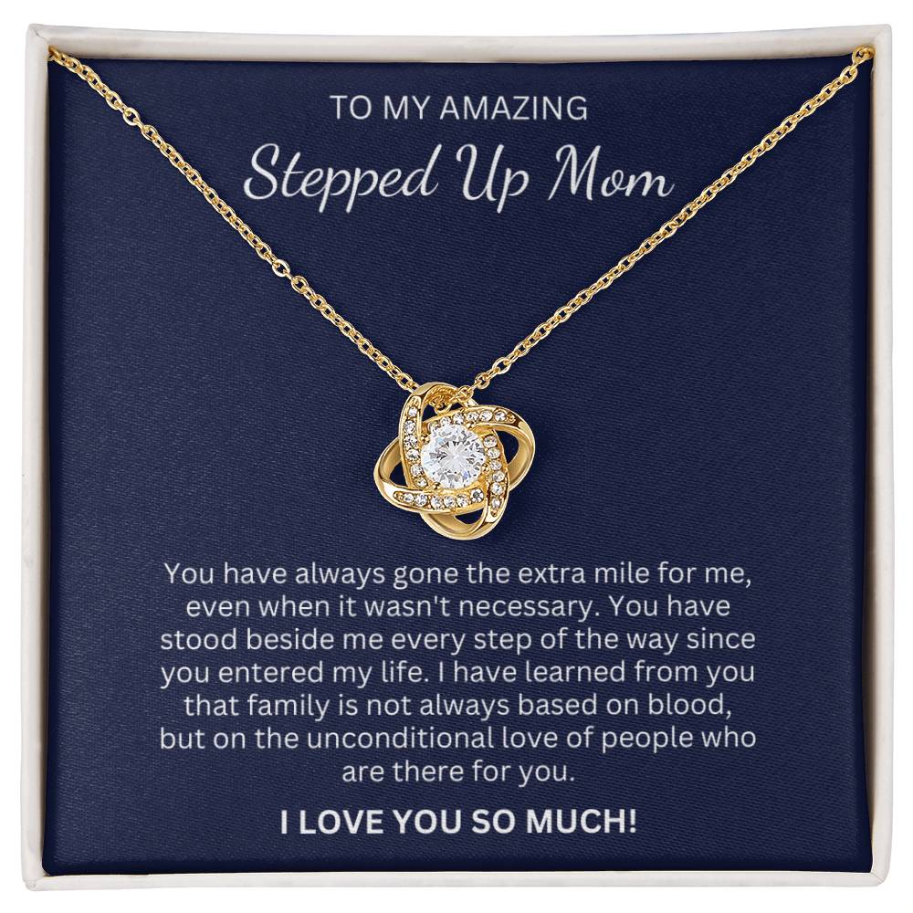 Gift From Stepdaughter StepSon for Stepped Up Mom,Bonus Mom,Foster Mom,Adopted Mother