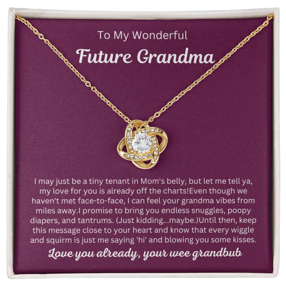 Gift from Future Grandchild To Future Grandma - My love for you is already off the charts!