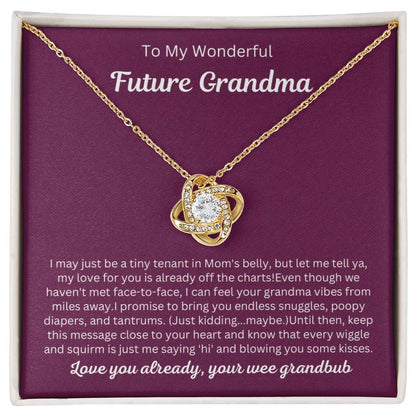 Gift from Future Grandchild To Future Grandma - My love for you is already off the charts!