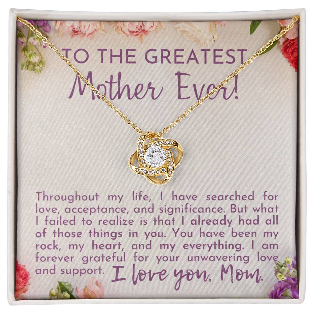 Gift for Mother - Mother's Day,Birthday,Special Occasion Present - You're my rock,my heart and my everything!