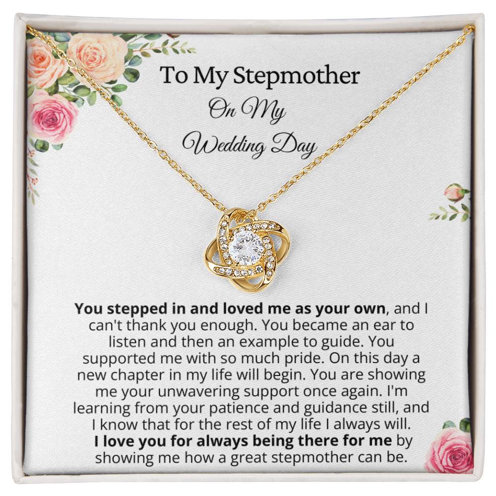 Gift from Bride to Stepmother - You stepped in and loved me as your own!