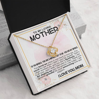 Gift for Mother - Mother's Day,Birthday,Special Occasion Present - You are my world,Mom!