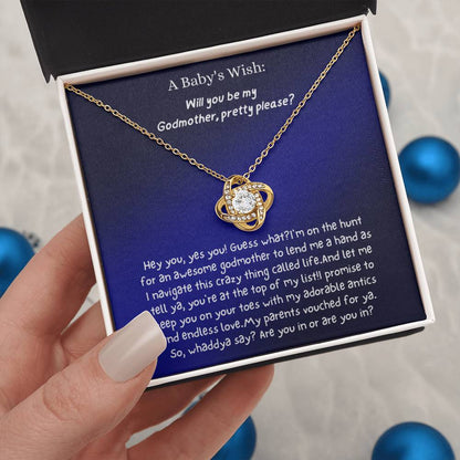 Godmother Proposal Gift - Will you be my Godmother,pretty please?