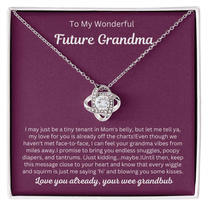 Gift from Future Grandchild To Future Grandma - My love for you is already off the charts!