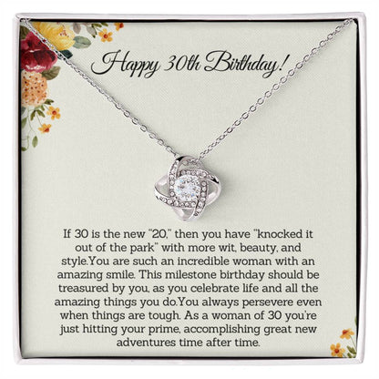 Happy 30th Birthday Gift for Her - If 30 is the new 20, you've knocked it out of the park!
