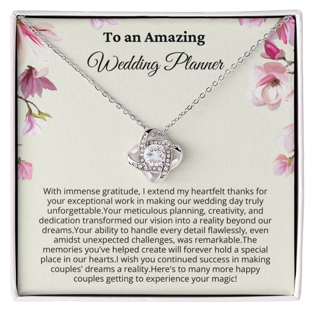 Gift for Wedding Planner - Thank you for making our wedding day truly unforgettable!