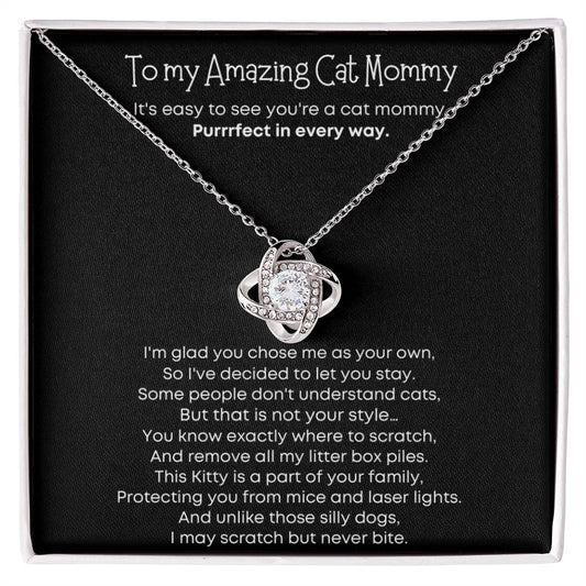Gift for Cat Mama - To My Amazing Cat Mommy - This Kitty is a part of your family,