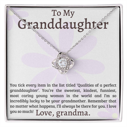 Gift for Granddaughter from Grandma - I am so lucky to be your Grandmother!