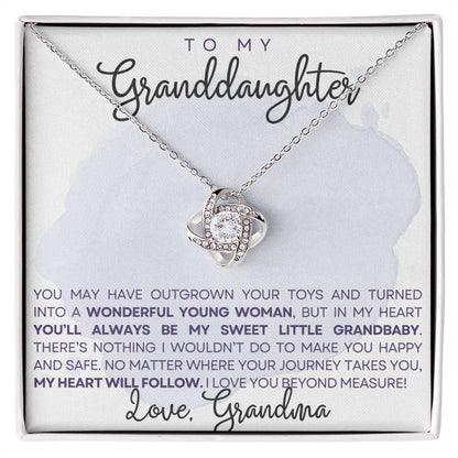 Gift for Granddaughter from Grandma - I Love you beyond measure!