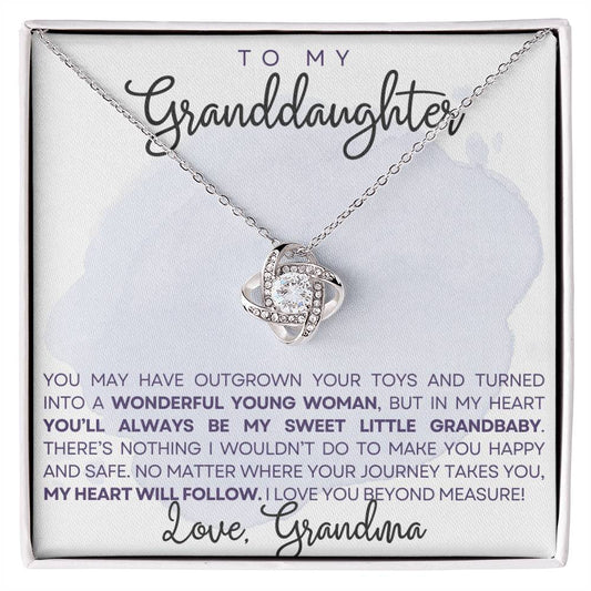 Gift for Granddaughter from Grandma - I Love you beyond measure!