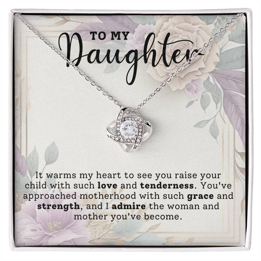 Gift for Daughter from Mother - Mother's Day,Birthday,Special Occasion Present - You've approached Motherhood with such grace!