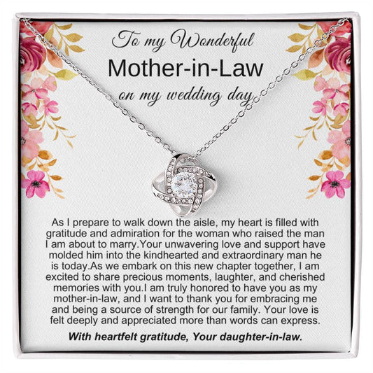 Gift from Bride to Mother-in-Law |  I'm truly honored to have you as my Mother-in-Law!