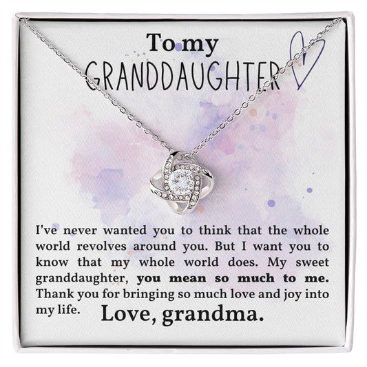Gift for Granddaughter from Grandma - You mean so much to me!