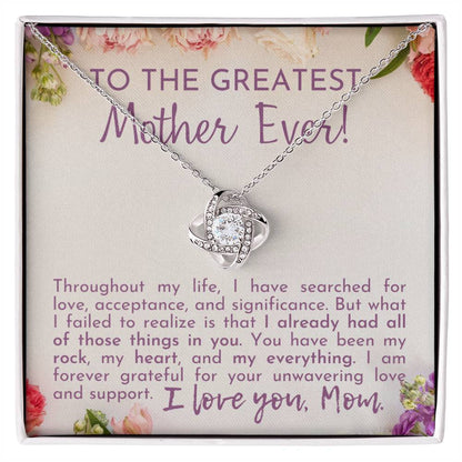 Gift for Mother - Mother's Day,Birthday,Special Occasion Present - You're my rock,my heart and my everything!