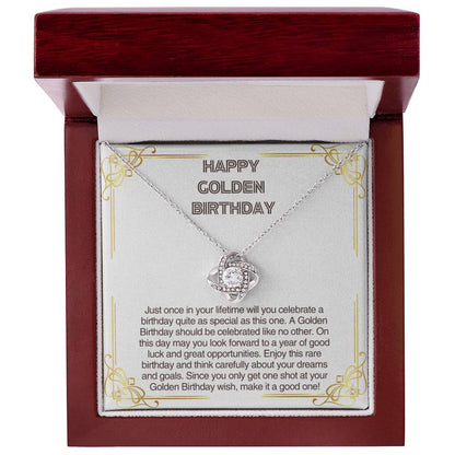 Happy Golden Birthday Gift for Her- A golden birthday should be celebrated like no other!