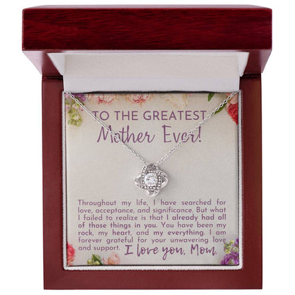 Gift for Mother - Mother's Day,Birthday,Special Occasion Present - You're my rock,my heart and my everything!