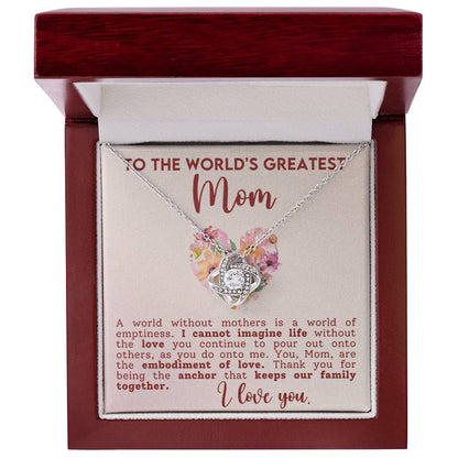 Gift from Daughter to Mom - Mother's Day,Birthday,Special Occasion Present - To the World's Greatest Mom!