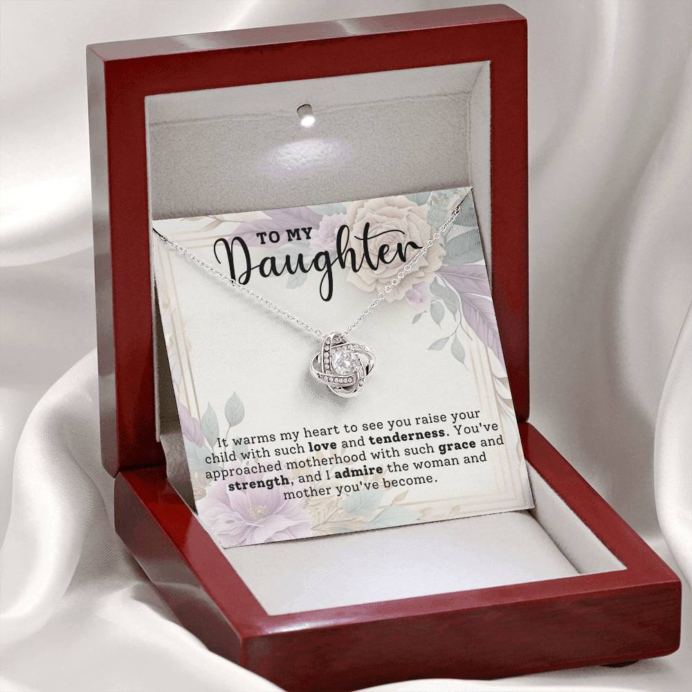 Gift for Daughter from Mother - Mother's Day,Birthday,Special Occasion Present - You've approached Motherhood with such grace!