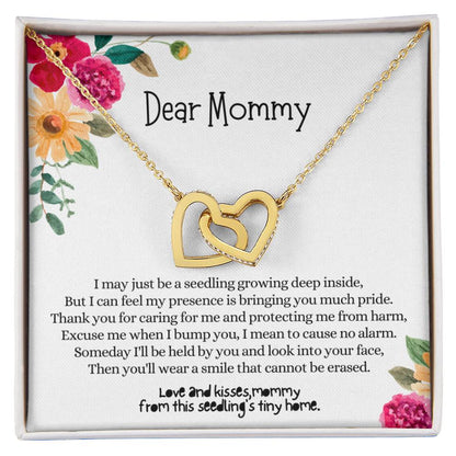 Dear Mommy - Gift from Baby Bump to Mom - Someday I'll be held by you and look into your face