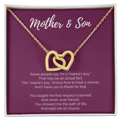 Gift from Son to Mom - You showed me the path of life, and kept me on course