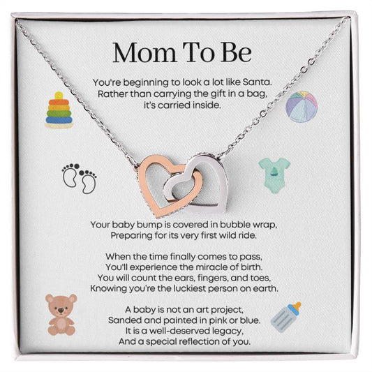 Gift for Mom-to-be | You are beginning to look a lot like Santa!