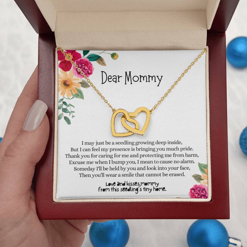 Dear Mommy - Gift from Baby Bump to Mom - Someday I'll be held by you and look into your face