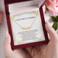 Personalized Apology Gift for Her - Customizable  Name Necklace - I am Truly Sorry