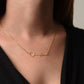 Personalized Retirement Gift for Co-worker - Customizable Signature Style Name Necklace