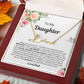 Personalized Graduation Gift for Daughter from Dad - Customizable Signature Style Name Necklace for Her