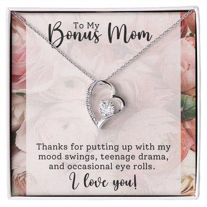 Gift for Bonus Mom - Mother's Day,Birthday,Special Occasion Present -  I love You!