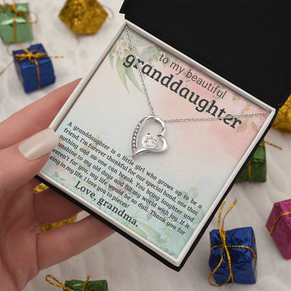 Gift for Granddaughter from Grandma - Thank you for being in my life, I love you to pieces!