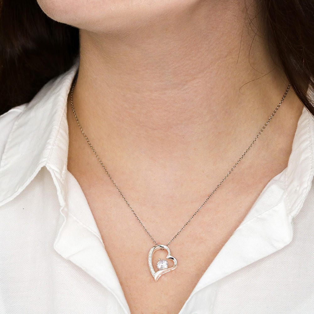 Perfect Apology Gift for Her - Forever Love Necklace -  Heartfelt Gift to say I am Truly Sorry