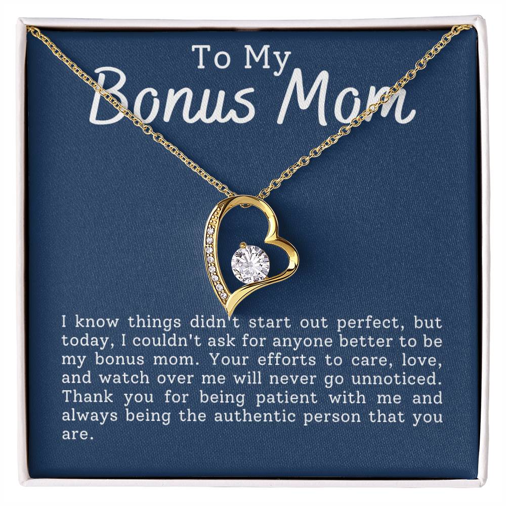 Gift for Bonus Mom - I couldn't ask for anyone better to be my bonus mom