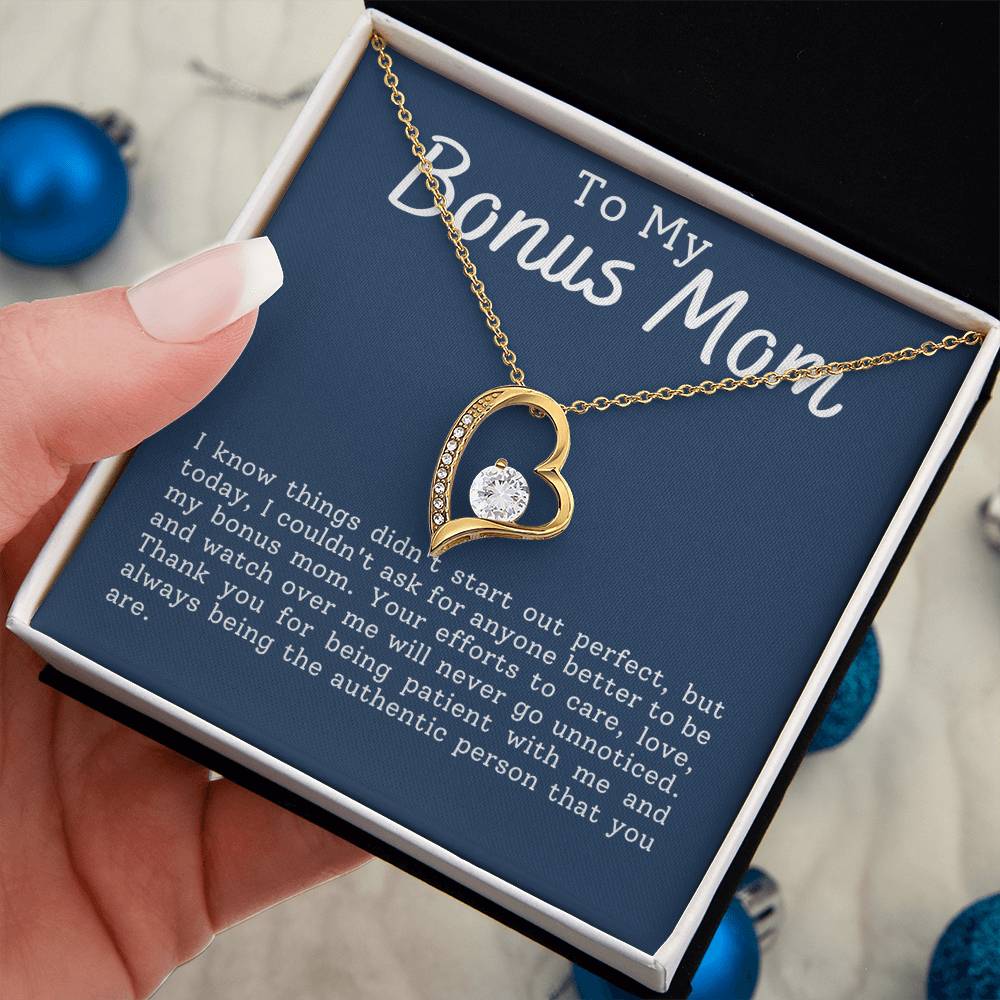 Gift for Bonus Mom - I couldn't ask for anyone better to be my bonus mom